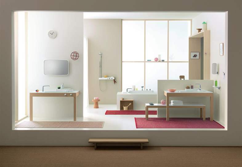 Nové pojetí koupelny dovoluje vytvoit prostor, v nm kadý najde své vlastní místo pro regeneraci