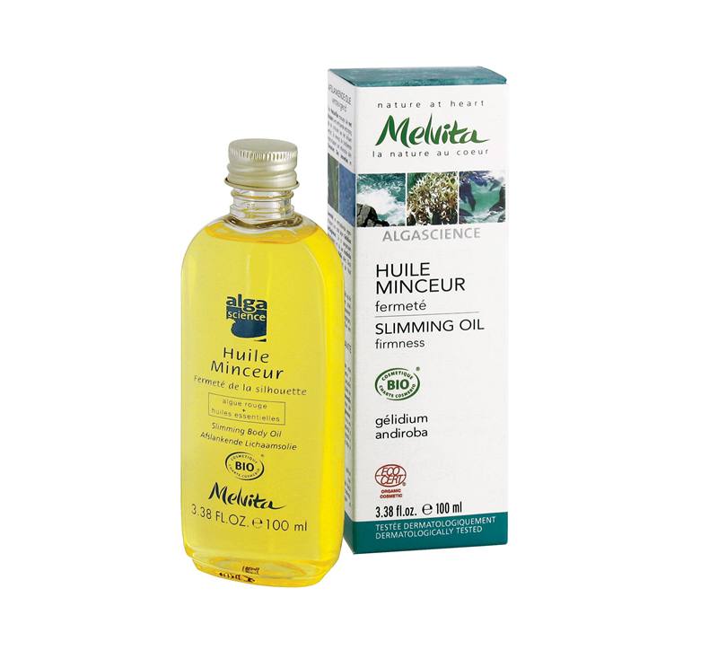 Zetíhlující olej Algascience s moskými asami, kofeinem a oleji, Melvita