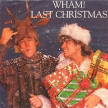 Obal singlu Wham! se skladbou Last Christmas