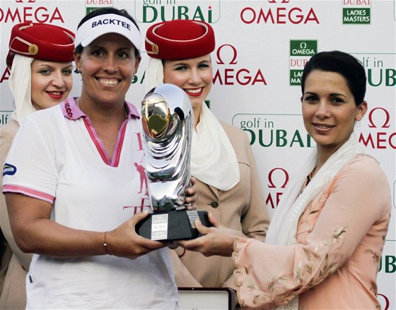 Iben Tinningová, vítzka Dubai Ladies Masters 2010.