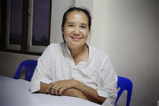 Zakladatelka kliniky Mae Tao v thajském Mae Sotu Cynthia Maung 