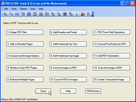 PDFill PDF Tools