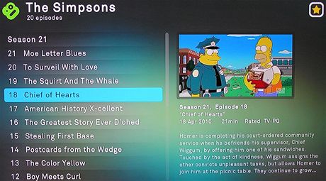 Boxee Box - Simpsons