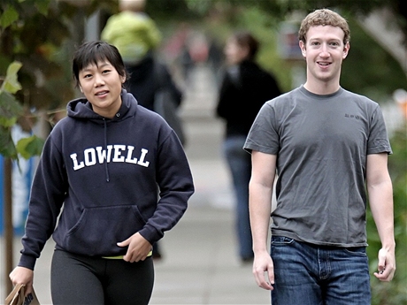 Mark Zuckerberg s ptelkyn Priscillou Chang