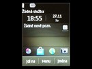 Recenze Nokia X3-02 displej