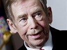 Václav Havel pi rozhovoru pro MF DNES.