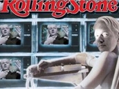 Julian Assange z Wikileaks na oblce magaznu Rolling Stone