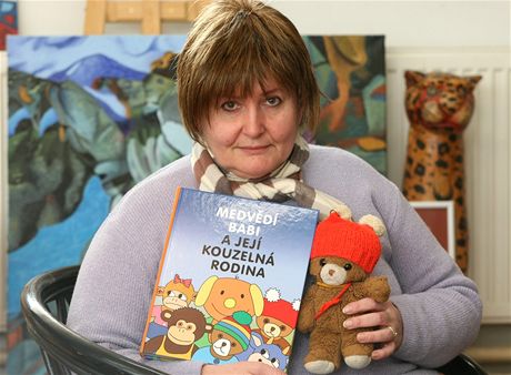 Anna Obrová z Mostkovic na Prostjovsku napsala pohádky pro dti. Knihu sama ilustrovala a za pomoci manela a sponzor vydala.