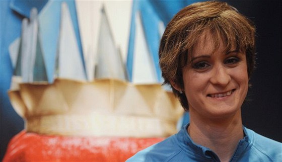Martina Sáblíková na vyhláení ankety Sportovec roku 2010