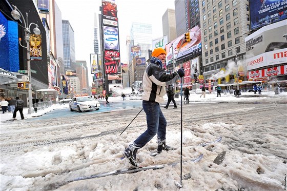 Times Square v New Yorku (27. prosince 2010)