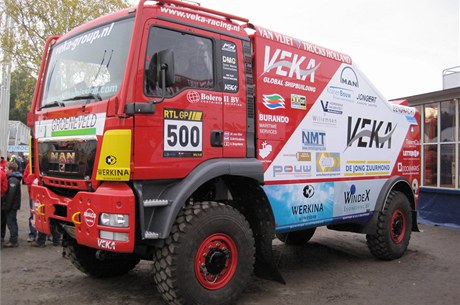 Tm MAN se vrac v roce 2011 na Dakar, jednikou za volantem bude Marcel Van Vliet.