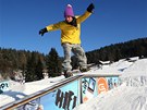 Na sjezdovce Horal vedle vleku oteveli GoGEN snowpark s pekkami pro snowboardisty, pustit se do nich mohou vak i odvn lyai.