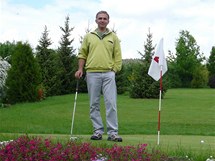 Autor golfovch report a sloupk Andrej Halada.