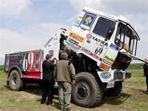 Slavn Lopraisova Tatra 815 pezdvan "Puma". Trojnsobn vtz Dakaru.