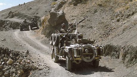 Vojáci 601. skupiny speciálních sil v Afghánistánu.