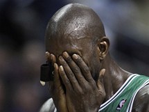 Kevin Garnett z Bostonu Celtics po svm zrann .