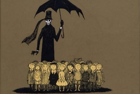 Edward Gorey: Octárna a jiné píbhy (ilustrace z knihy)