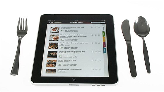 iPad místo jídelního lístku (ilustraní foto)