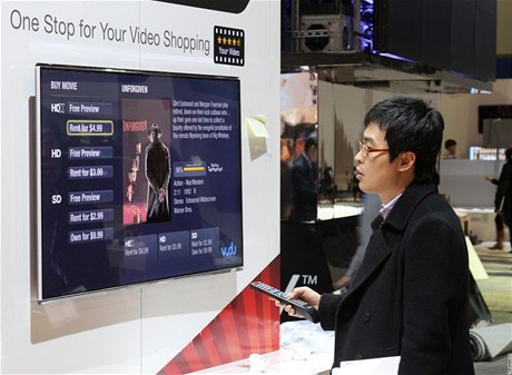CES 2011 - Samsung a jeho televize pln aplikac