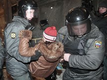 Protesty opozice v  Moskvì (31. prosince 2010)