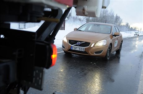 Testovn systmu automobilovch vlak, ve kterch je idi zbyten