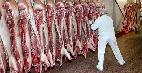 Agrární komora varovala masokombináty ped odbrem masa z Nmecka. Ilustraní foto