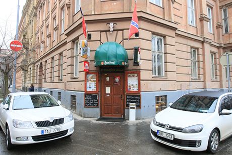 Restaurace U starýho Billa na Kudelov ulici.