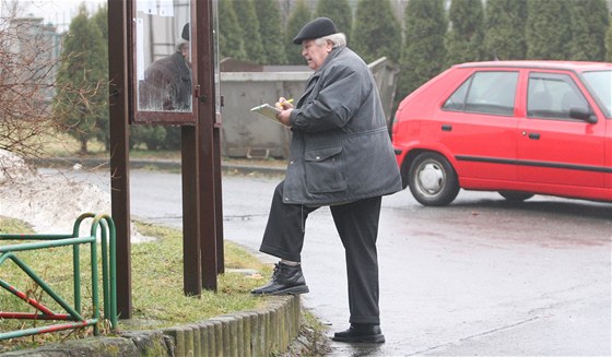 Snímek z voleb v Libhoti.