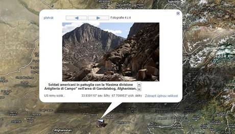 Snmek z Afghnistnu opaten zempisnmi souadnicemi