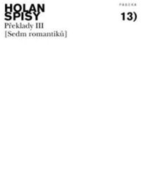 Vladimr Holan: Spisy 13 - Peklady III (oblka knihy)