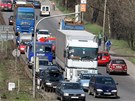 Kiovatka u Parama z pohledu od Chrudimi do centra Pardubic.