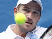 Jan Hjek v 1. kole Australian Open nestail na Andyho Roddicka