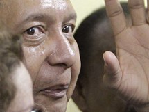 Bval haitsk dikttor Jean-Claude "Baby-Doc" Duvalier po pistn v Port-au-Prince (17. ledna 2010)