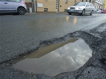 Dry v silnici na Lobezsk ulici