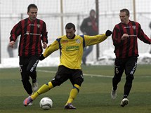 Sobotn zpas Tipsport ligy s Trnavou Zln prohrl tsn 0:1. (9. leden 2011)