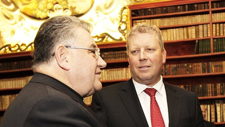 Dominik Duka a Jiří Besser Dominik Duka a Jiří Besser