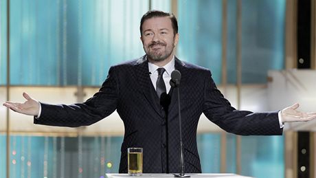 Ricky Gervais Glóby moderoval podruhé. Tetí v jeho podání u nebudou