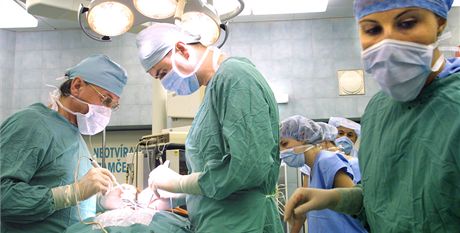 Nemocnice v Moravskoslezském kraji zatím neplánují zavedení ceník, podle kterých by si lidé mohli piplatit za pikového operatéra. (Ilustraní snímek)