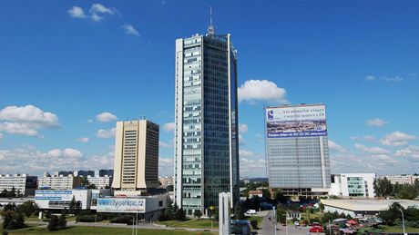 Prask mrakodrap City Tower je nejvy budovou v esku.