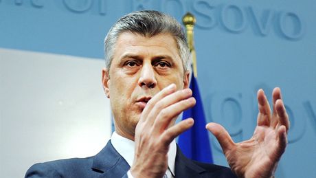 Kosovský premiér Hashim Thaci. Kosovský premiér Hashim Thaci.