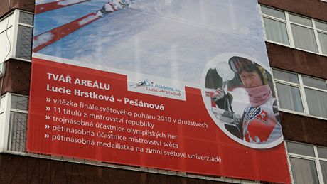 Billboard s Lucií Hrstkovou-Pešánovou Billboard s Lucií Hrstkovou-Pešánovou