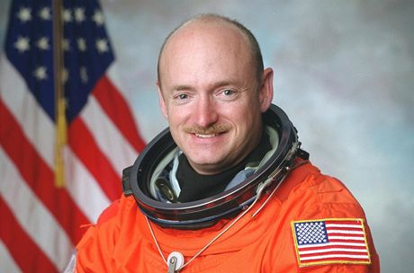 Americký astronaut Mark Kelly (4. února 2011)