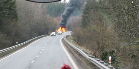 Por luxusnho BMW u Starho Hrozenkova