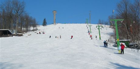 Skiarel Karasn: dlka: 450 metr, peven: 110 metr