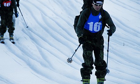 Extrémní armádní závod Winter Survival