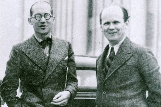 Bohuslav Fuchs (na snímku vpravo) se v roce 1935 setkal s francouzským...