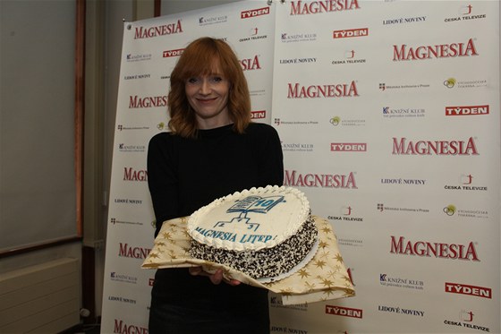 Ceremoniálem desátého roníku Magnesia Litera provede ve Stavovském divadle hereka Anna Geislerová