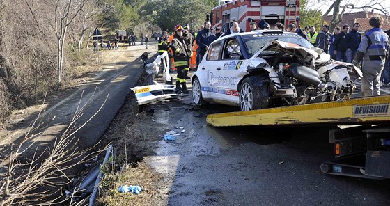 Kubicova kodovka po havárii v Rallye Ronde di Andora