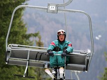 Ve skiarelu na Bublav byl o vkendu slavnostn sputn provoz na nov tysedakov lanovce.