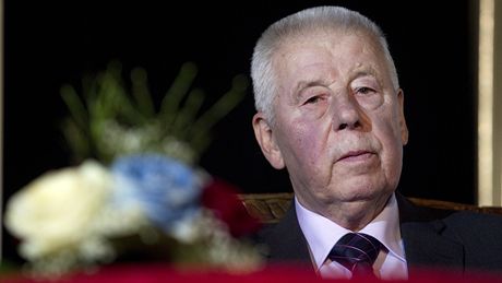 Josef Masopust při oslavě 80. narozenin. Josef Masopust při oslavě 80. narozenin.